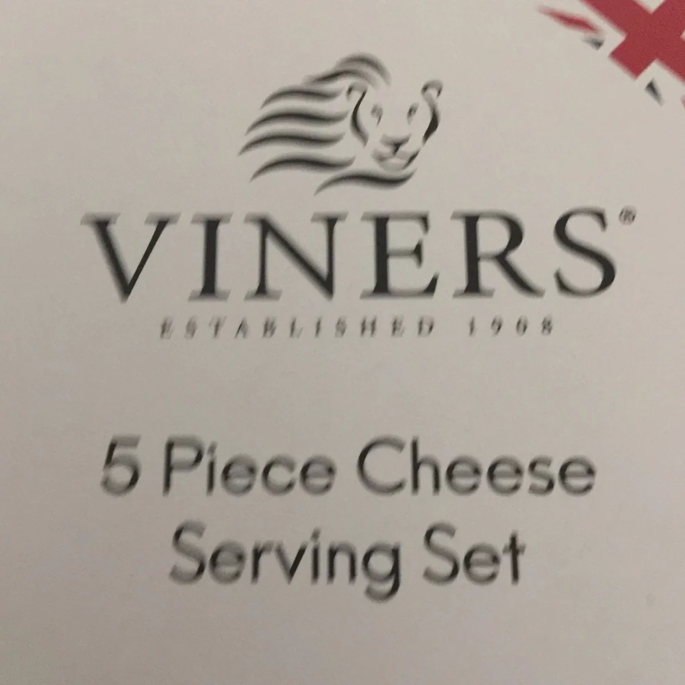 VINERS 5 PIECE CHEESE SERVING SET